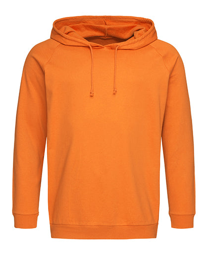 Unisex Sweat Hoodie Light in Orange, Größe XXL