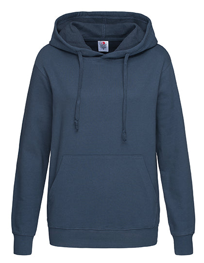 Sweat Hoodie Classic Women in Navy Blue, Größe XL