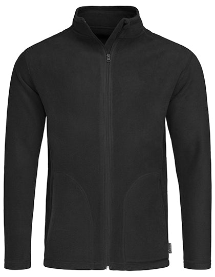 Classic Fleece Jacket in Black Opal, Größe 3XL