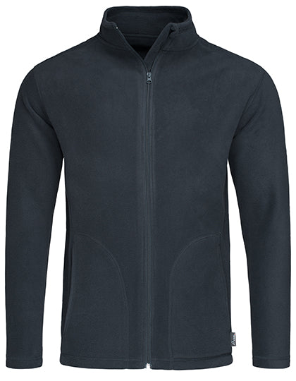 Classic Fleece Jacket in Blue Midnight, Größe 3XL