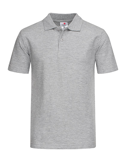Kids´ Classic Polo in Grey Heather, Größe XL (158/164)
