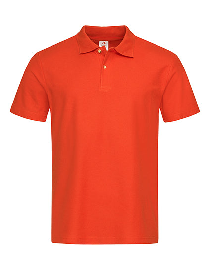 Classic Polo in Brilliant Orange, Größe XXL