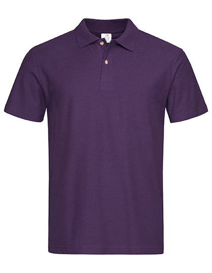 Classic Polo in Deep Berry, Größe XXL