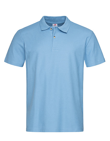 Classic Polo in Light Blue, Größe XXL