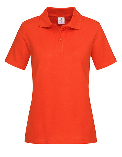 Classic Polo Women in Brilliant Orange, Größe XL