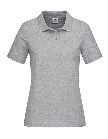 Classic Polo Women in Grey Heather, Größe XXL