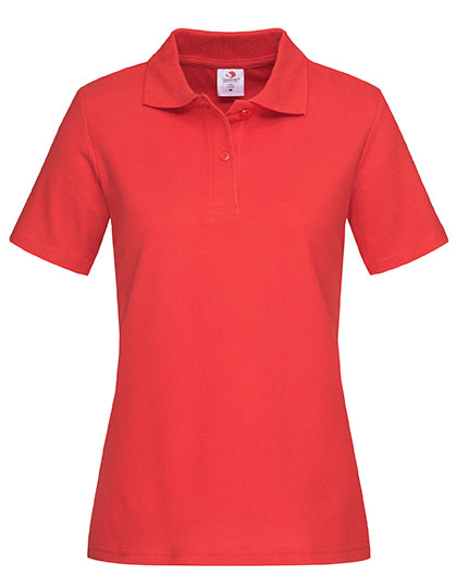 Classic Polo Women in Scarlet Red, Größe XXL