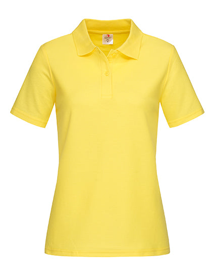 Classic Polo Women in Yellow, Größe XL