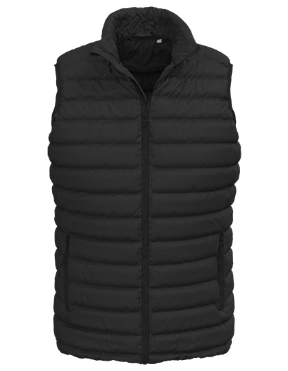 Lux Padded Vest Men in Black Opal, Größe 5XL