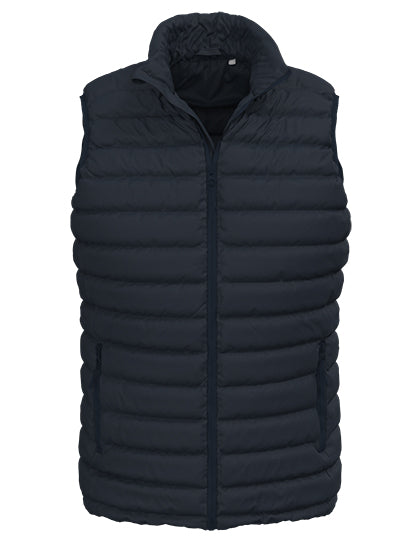 Lux Padded Vest Men in Blue Midnight, Größe 5XL