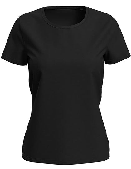 Women´s Lux T-Shirt in Black Opal, Größe 3XL