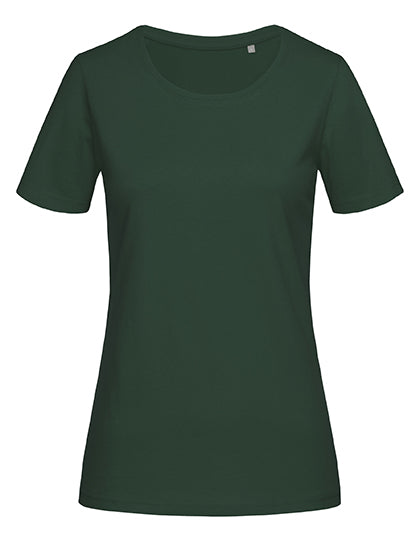Women´s Lux T-Shirt in Bottle Green, Größe XXL