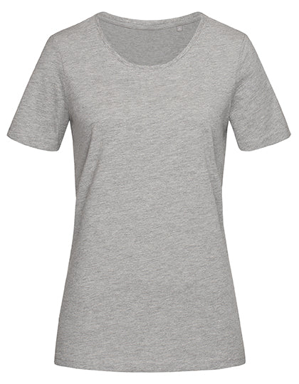 Women´s Lux T-Shirt in Grey Heather, Größe 3XL
