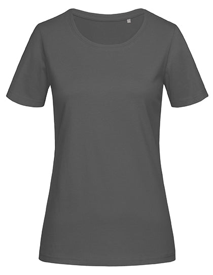 Women´s Lux T-Shirt in Slate Grey (Solid), Größe XXL