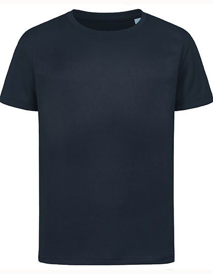 Kids´ Sports-T in Blue Midnight, Größe XS (110/116)