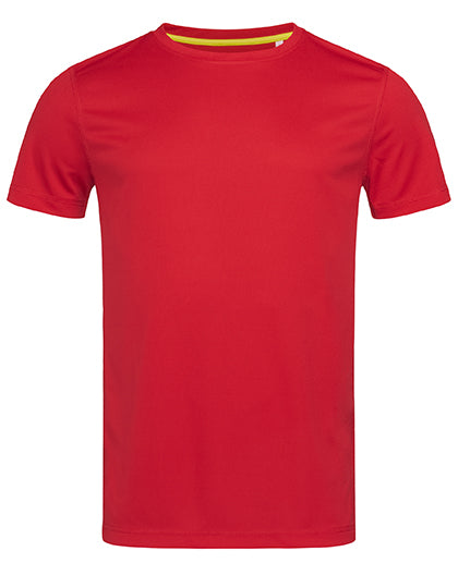 Mesh-T in Crimson Red, Größe XXL