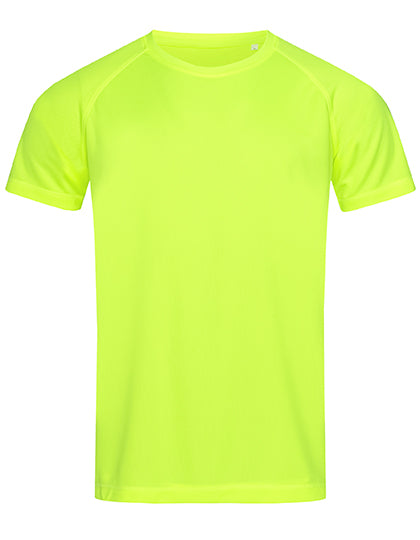 Mesh Raglan in Cyber Yellow, Größe XXL