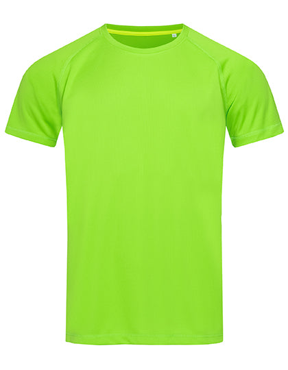 Mesh Raglan in Kiwi Green, Größe XXL