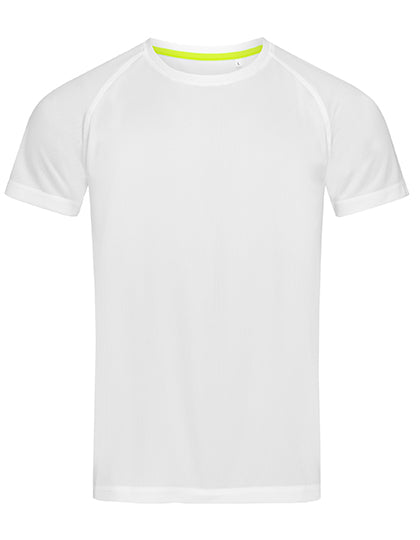 Mesh Raglan in White, Größe 3XL