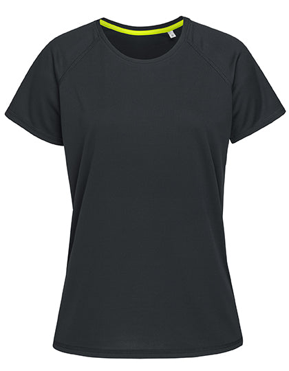 Mesh Raglan Women in Black Opal, Größe XXL