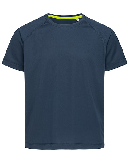 Mesh Raglan Kids in Marina Blue, Größe XS (110/116)
