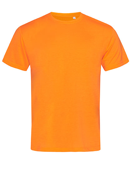 Cotton Touch T-Shirt in Cyber Orange, Größe XXL