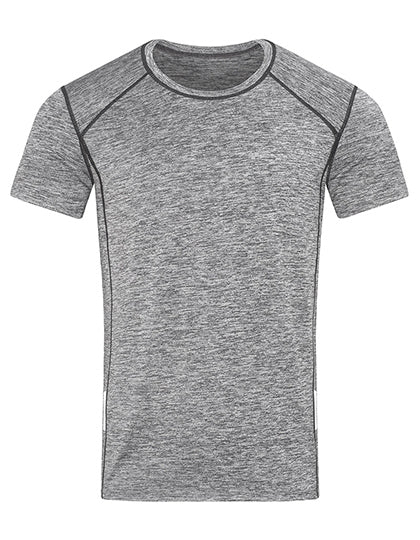 Recycled Sports-T Reflect in Grey Heather, Größe XXL