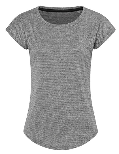 Recycled Sports-T Move Women in Grey Heather, Größe XL