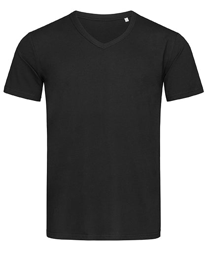 Ben V-Neck in Black Opal, Größe XXL