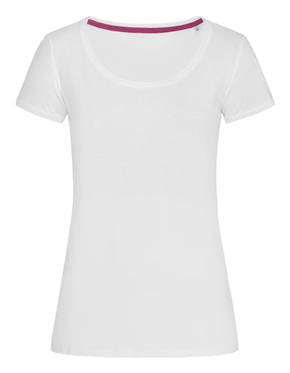 Megan Crew Neck Women in White, Größe XS