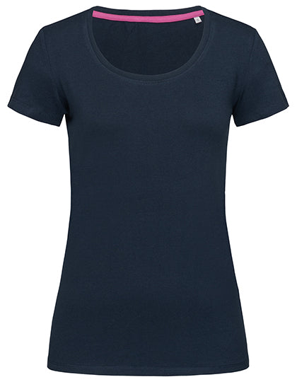 Stretch-T Women in Marina Blue, Größe XXL