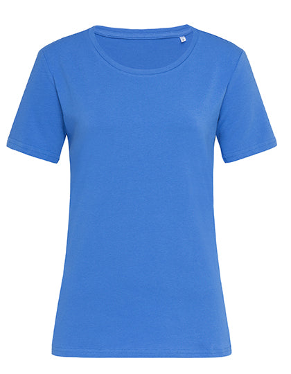 Stretch-T Relaxed Women in Bright Royal, Größe XL