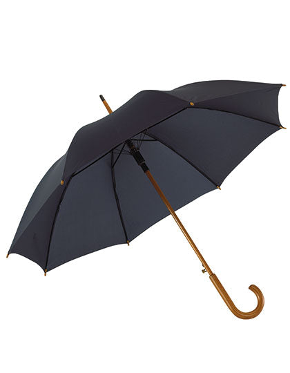 Automatischer Holzstockschirm Tango in Dark Blue, Größe Ø approx. 103 cm