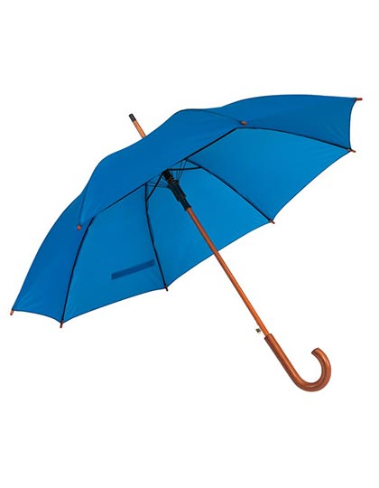Automatischer Holzstockschirm Tango in Royal Blue, Größe Ø approx. 103 cm