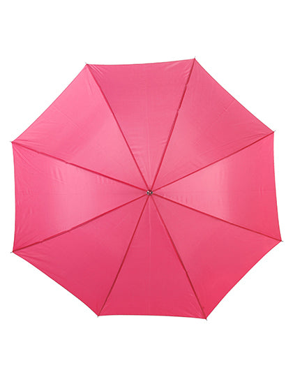 Stockschirm Automatik Holzgriff in Pink, Größe Ø ca. 104 cm