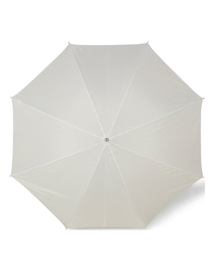 Stockschirm Automatik Holzgriff in White, Größe Ø ca. 104 cm