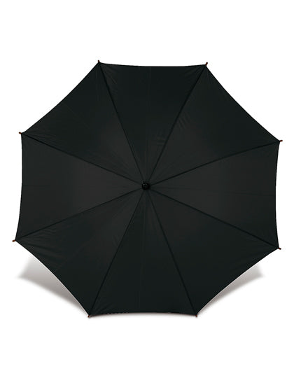 Automatik-Holzstockschirm Cork in Black, Größe Ø ca. 103 cm