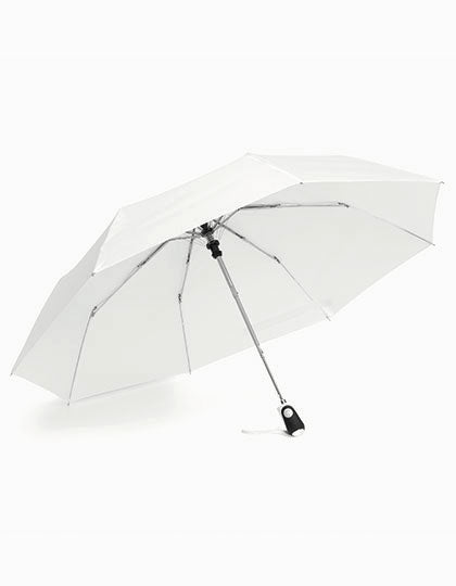 Automatik-Taschenschirm Cover in White, Größe Ø approx. 96 cm