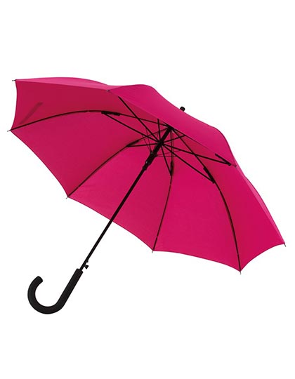 Automatischer Windproof-Stockschirm in Dark Pink, Größe Ø approx. 103 cm