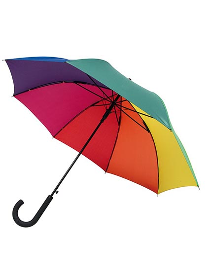 Automatischer Windproof-Stockschirm in Rainbow, Größe Ø approx. 103 cm