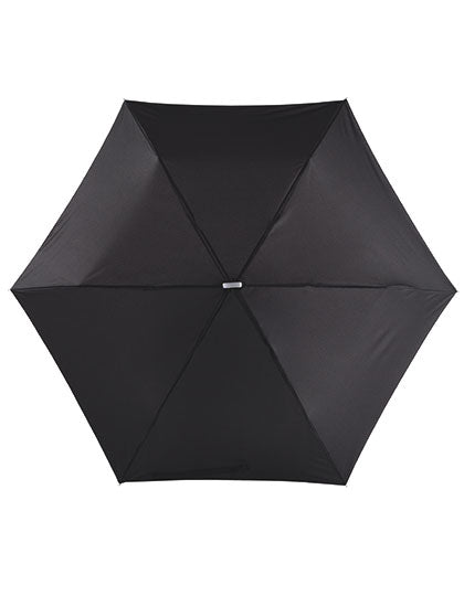 Superflacher Mini-Taschenschirm in Black, Größe Ø approx. 88 cm