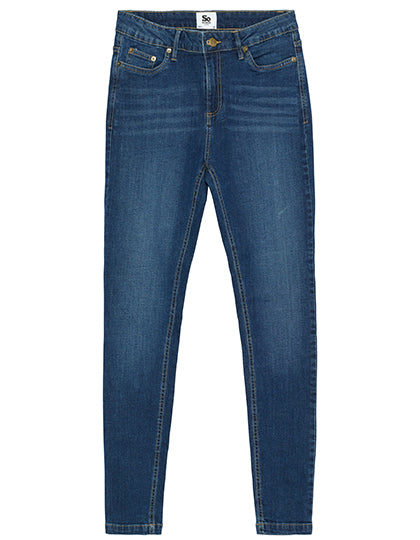 Lara Skinny Jeans in Dark Blue Wash, Größe 18(46)/28