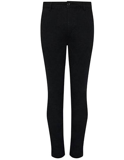 Adam Slim Chinos in Black, Größe 40/33