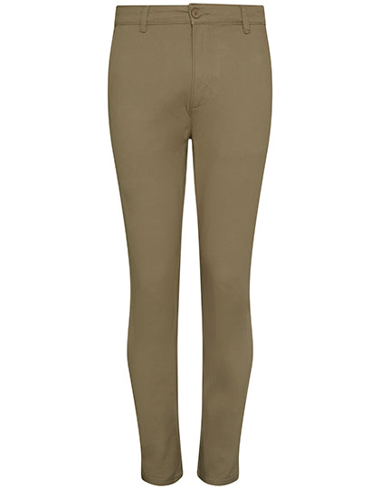 Adam Slim Chinos in Stone, Größe 40/33
