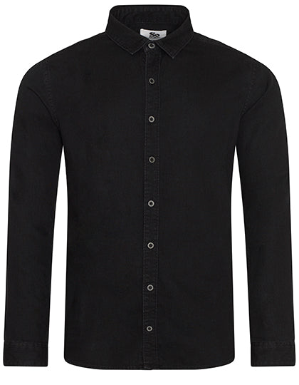 Jack Denim Shirt in Black, Größe XXL