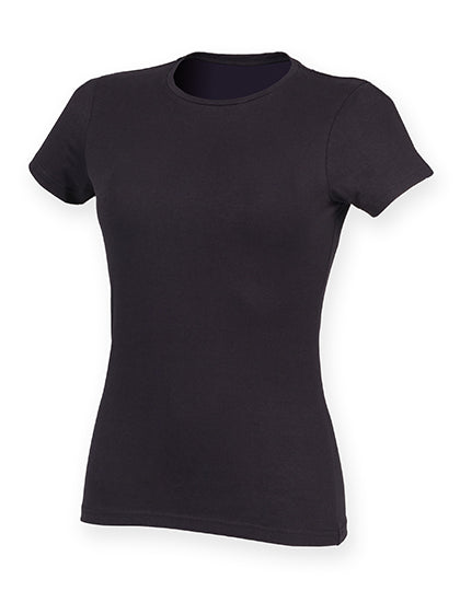 Women´s Feel Good Stretch T in Navy, Größe XXL