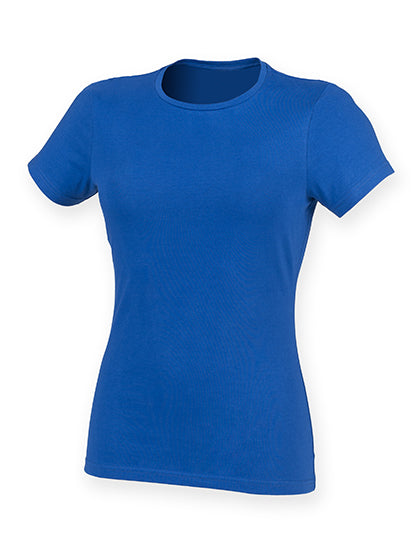 Women´s Feel Good Stretch T in Royal, Größe XXL