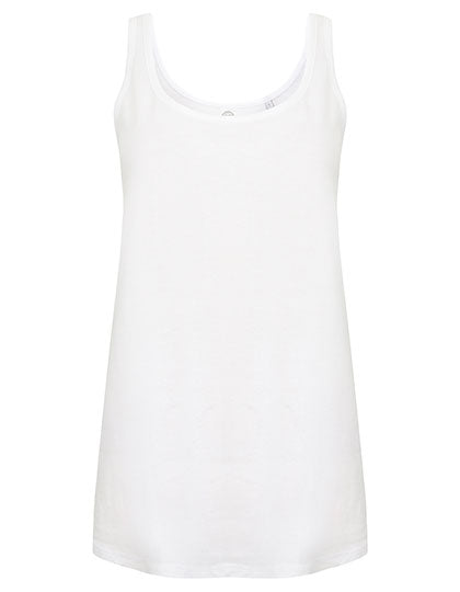 Women´s Slounge Vest in White, Größe XXL