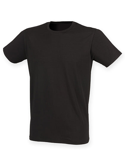 Men´s Feel Good Stretch T in Black, Größe XS