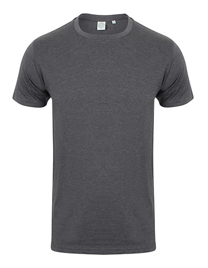 Men´s Feel Good Stretch T in Heather Charcoal, Größe XXL